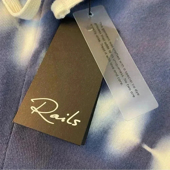 Rails Oakland Tie-Dye Joggers in Sapphire Tie Dye Size XS NWT - Picture 11 of 12